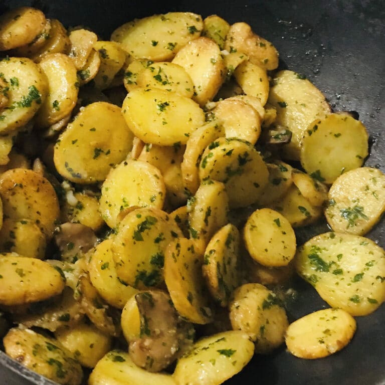 Sautéed Garlic Parsley Potatoes