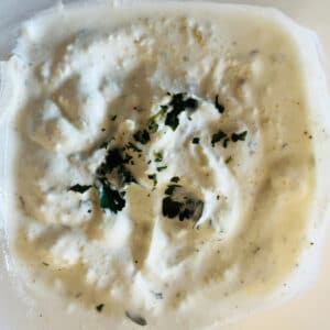 Garlic Greek Yogurt sauce and dressing 2