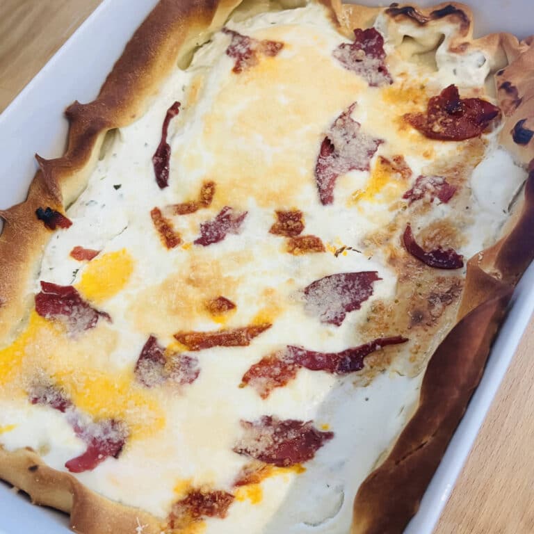 Ham, egg, and cheese breakfast casserole