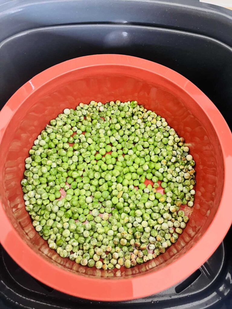 green peas in the air fryer