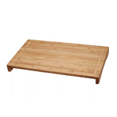 Lipper International Durable Bamboo Over the Sink or Stove Cutting Board