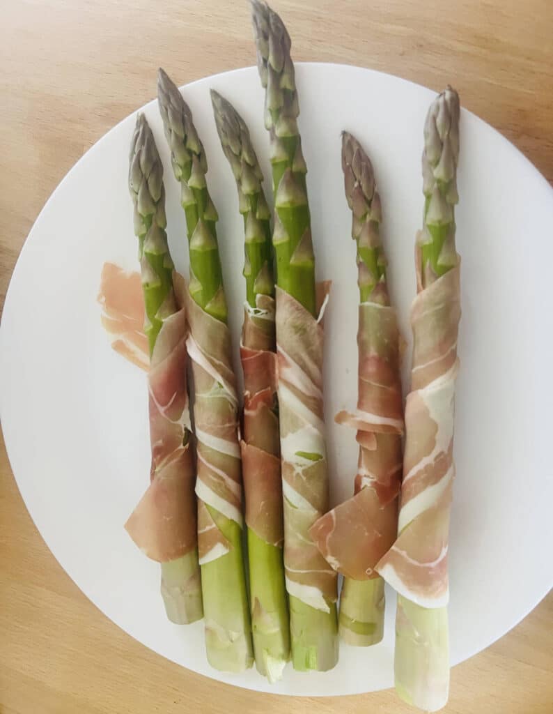 ham wrapped asparagus