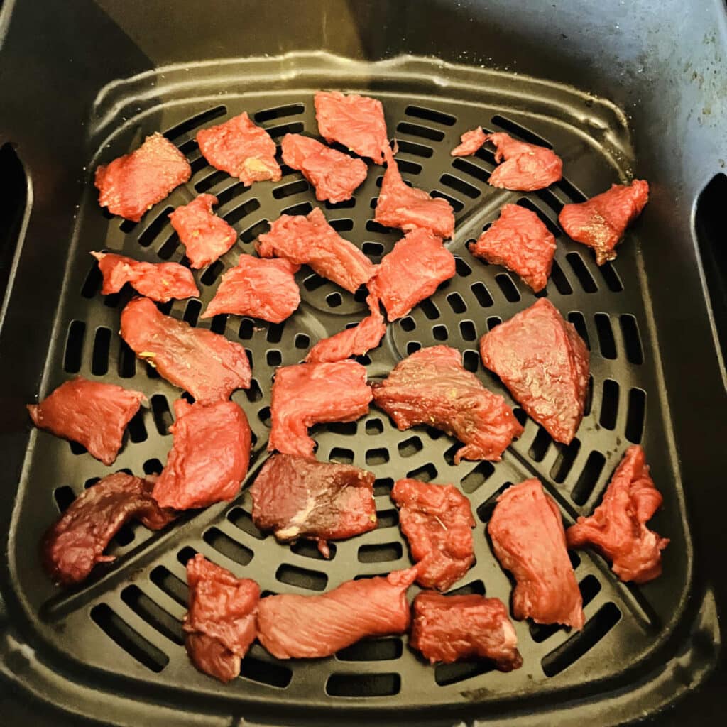 Steak bites in the air fryer