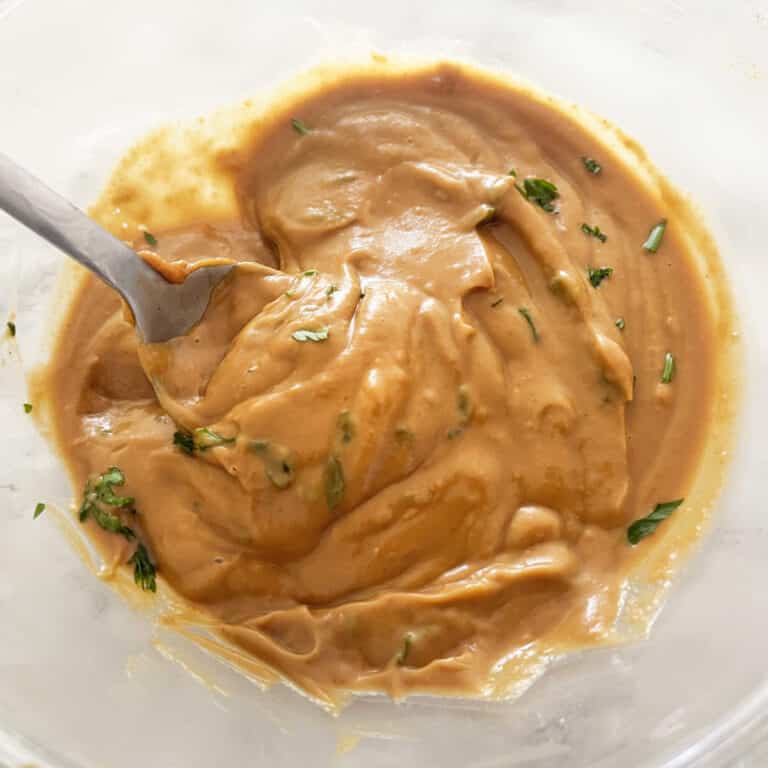 Soy peanut sauce (without coconut milk)