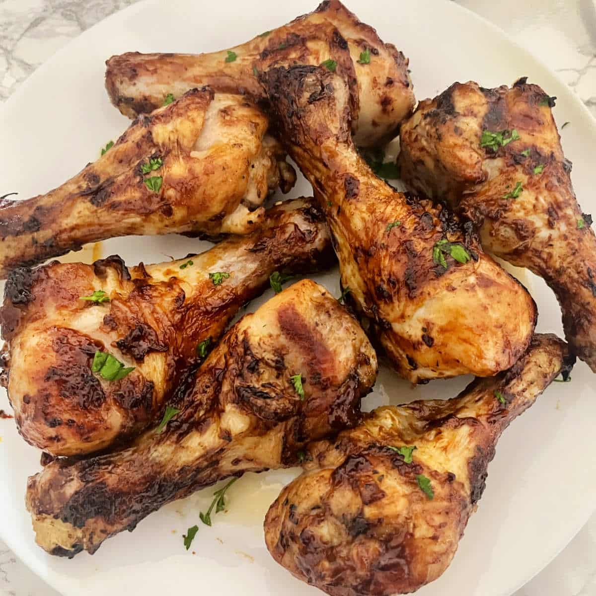 Air Fryer BBQ Chicken Drumsticks